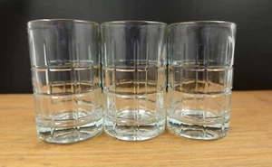 3 Anchor Hocking Tartan Manchester Trinkgläser 4 1/8" - Bild 1 von 12