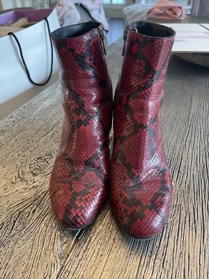 Zadig And Voltaire Boots Red Size 38 - Imagem 1 de 4