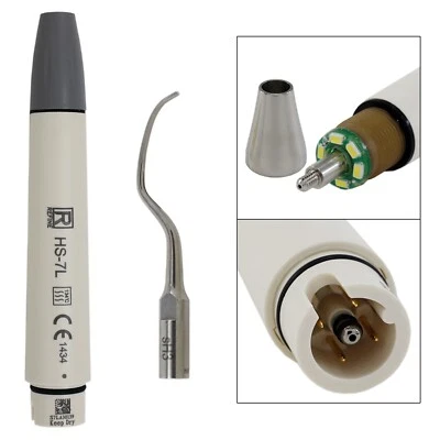 For ACTEON NEWTRON LED Piezo Handpiece Dental Satelec Ultrasonic Scaler Tips H3 - Image 1 of 4