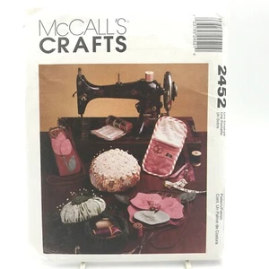 McCalls 2452 Sewing Accessories Pincushion Sewing Pattern - Picture 1 of 4