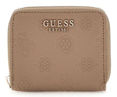 GUESS monedero Cresidia SLG Zip Around Wallet S Dark Taupe - Imagen 1 de 3