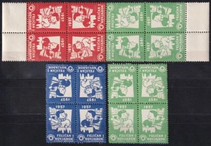 F-EX42546 ESPAÑA SPAIN ESPERANTO 1957 BARCELONA TETE-BECHE CINDERELLA. - Picture 1 of 1