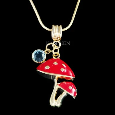 Mutter Baby Pilz Armband Anhänger Halskette Magie Giftpilz Liebe Natur Schmuck - Bild 1 von 4