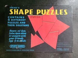 Spears - Shape Puzzles - Vintage - Complete