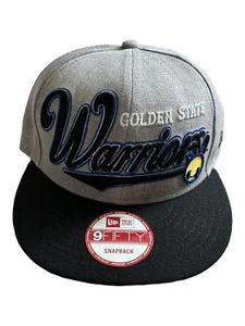 Neu NBA grau Golden State Warriors New Era 9Fifty Hardwood Classics Snapback Mütze - Bild 1 von 3