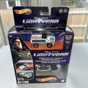 Hot Wheels Disney Pixar RC Lightyear Base Utility Vehicle Rechargeable - Picture 1 of 9
