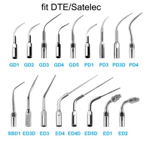 76 Type Dental Ultrasonic Scaler Scaling Endo Perio Tips Fit for NSK SATELEC DTE - Picture 1 of 11