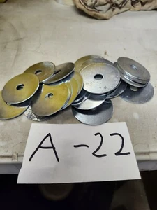 3/8 Zoll x 2 Zoll KOTFLÜGELSCHEIBEN VERZINKT BRANDNEU 30 STÜCK VERSAND VON NC - Bild 1 von 6