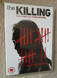THE KILLING complete season 3. Series Three. Mireille Enos. uk region 2 DVD Set