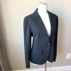 Pendleton Black Lightweight Tailored Career Classic Blazer 14 - Picture 1 of 12