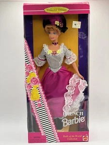 Vintage 1996 French Barbie - Dolls of the World Collection Second Edition NRFB! - Imagen 1 de 3