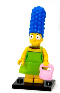 LEGO Marge Simpson with Pink Bag 71005-3 Collectible Minifigs with Black Base - Picture 1 of 2