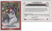 2022 Topps Pro Debut Red /10 Luis Rodriguez #PD-193