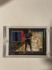 2015-16 Panini Black Gold Karl-Anthony Towns 2 Color Patch RC Jersey #/25