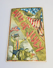 Retro Vintage Look Handmade Signed Patriotic USA 4th of July Wooden Plaque Art