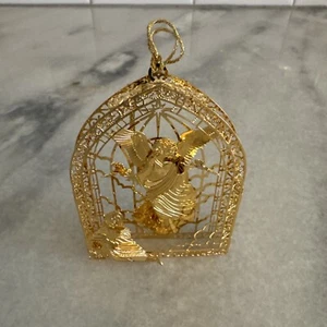 WUNDERSCHÖN: Danbury Mint Gold 2004 Unto Her A Child Ornament. Last One. - Bild 1 von 5