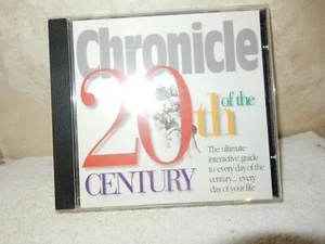 Chronicle Of The 20th Century CD Rom Disc PC Windows 1996 - Picture 1 of 2