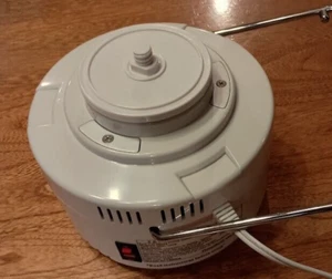 Working Jack Lalanne Power Juicer Base CL-003AP Replacement White Bottom Motor - Picture 1 of 8