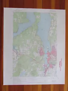 Tumwater Washington 1969 Original Vintage USGS Topo Karte - Bild 1 von 1