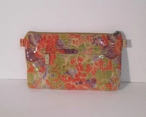 Bags by Pinky (made in USA)~Brightly Color Patent Leather Flowers~Clutch/Purse - Picture 1 of 5