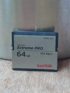Sandisk Extreme Pro 64gb CFast 2.0 Memory Card 515MB/s - Picture 1 of 6