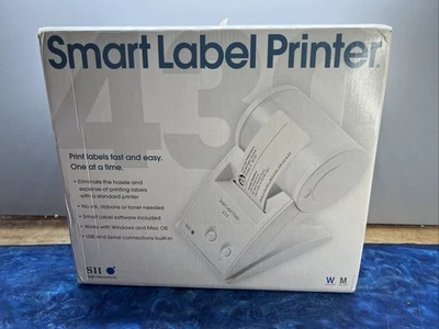 NEW Seiko Instruments SLP430 Smart Thermal Label Printer 2” Model High Speed - Image 1 of 4