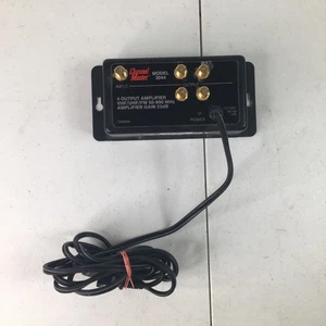 Channel Master Model 3044 VHF/UHF/FM 50-900 Mhz 4 Output Amplifier W/Gain 22dB - Picture 1 of 8
