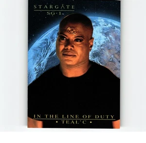 6-0-1-NS PWE . Stargate .#t6 2005 sg-1 in the line of duty teal c chris judge (A - Picture 1 of 2