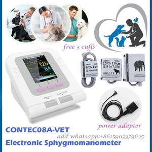 CONTEC08A-VET Veterinary Blood Pressure Monitor VET NIBP 3 Cuffs,power adapter - Picture 1 of 14