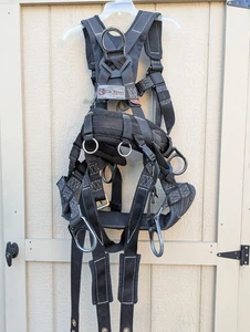 Elk River 67631 Peregrine RAS PS Full Body Safety Harness Size Small Made In USA - Picture 1 of 10