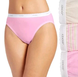Jockey Classic 3er-Pack bequeme Damenunterwäsche französischer Schnitt Baumwolle 9/XXL - Bild 1 von 5