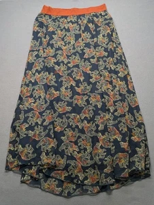 LulaRoe Bear Print Lucy Maxi Skirt Large Elastic Waist Fit Sz 12-14 - Picture 1 of 5