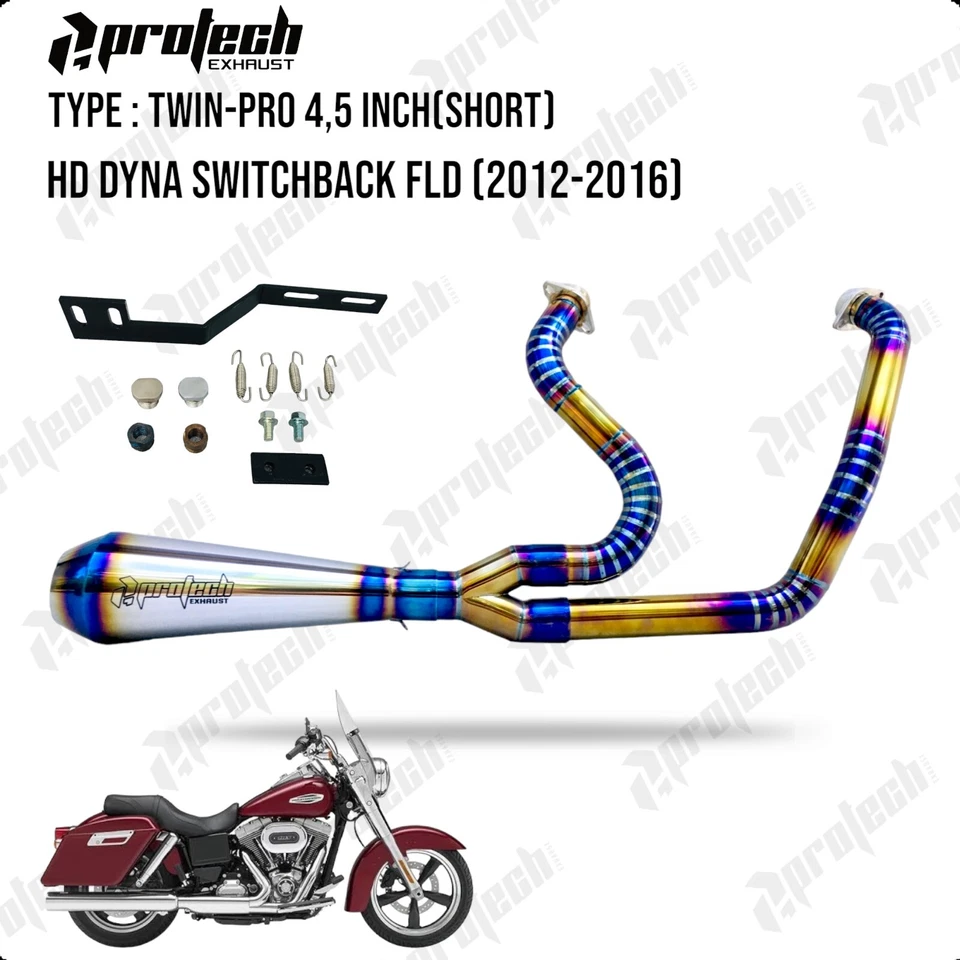 Exhaust 2012 Harley-Davidson Dyna Switchback FLD - Image 1 of 1