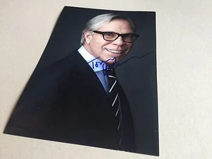 Tommy Hilfiger fashion designer in-person signed photo 20x30 autograph + photo - Picture 1 of 2