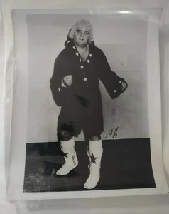 Dusty Rhodes foto promozionale vintage lotta 8 x 10 fotografia - Foto 1 di 2