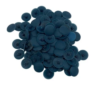 Tapas de cubierta Bifix™ molino azul tornillo Pozi Phillips a presión 6-8 g Pz2 Ph2 ajuste push - Imagen 1 de 3