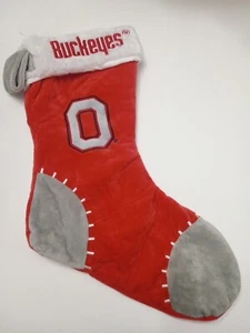 Ohio State Buckeyes Stocking, Brand New With Tags. - Picture 1 of 3