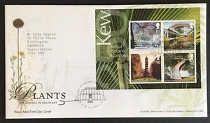 QEII 2009 Plants UK Species In Recovery Mini Sheet MS2941 FDC Kew Cancel - Picture 1 of 1