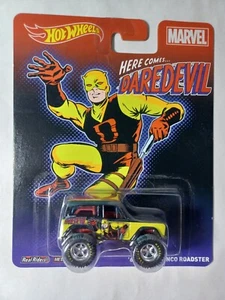 Hot Wheels Pop Culture Marvel (Unopened) '67 Ford Bronco Roadster (Real Riders) - Picture 1 of 17