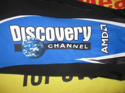 DISCOVERY CHANNEL Cycling Shorts NIKE XL Men's ? Bicycle Bibs AMD BIKE WEAR - Image 1 of 4