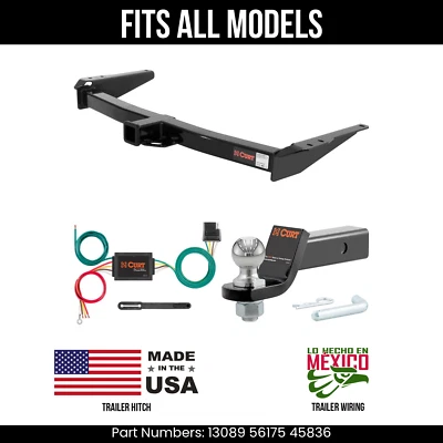 Para 91-97 Toyota Land Cruiser reboque engate 4 pinos fiação 2" bola se encaixa em todos os cortes - Imagem 1 de 4