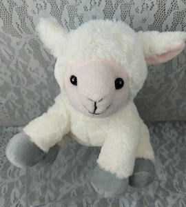 Best Made Toys Lamb Sheep Cream White Gray Sitting 8" Plush Stuffed Plushie Toy - Picture 1 of 9