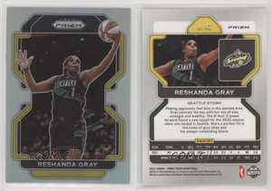 2022 Panini Prizm WNBA Silver Prizm Reshanda Gray #142