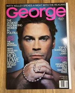 GEORGE Magazine September 1999 - Rob Lowe. Brand New. Perfect - Picture 1 of 6
