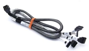 Asus 14011-00730000 Mini-SAS Data Cable 85cm SFF-8643 to 4x SATA Daten-Kabel - Picture 1 of 1