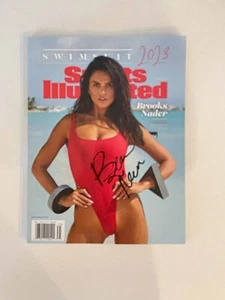 Sports Illustrated Cover Model Brook Nader Signed SI Magazine COA Proof Photo - Picture 1 of 8