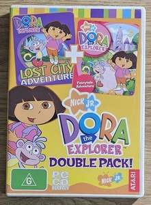 ≈ Dora the Explorer Lost City Adventure + Fairytale Adventure • PC CD-ROM - Picture 1 of 3