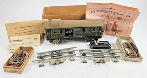 Märklin Spur 0 Packwagen mit Pfeiffsirene No. 12754 in OVP mit org. Zubehör - Imagen 1 de 12