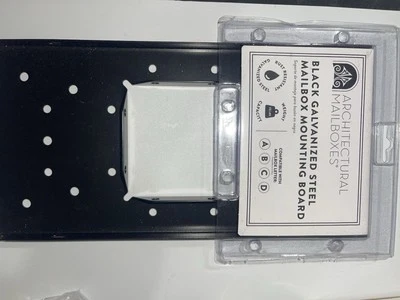 Steel Mailbox Mounting Board Mail Box  - Image 1 of 2