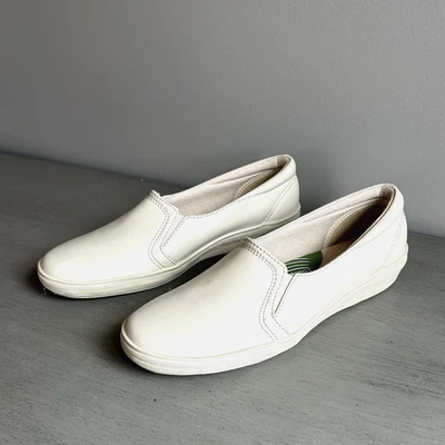 Мокасины Keds Grasshoppers комфортные без шнуровки бежевые каменные плоские женские 8 - Изображение 1 из 4